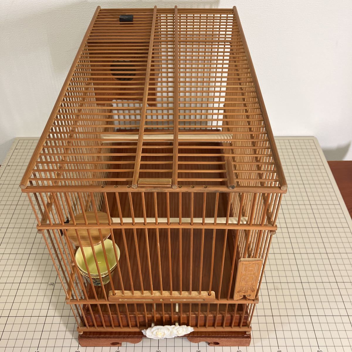 鳥かご メジロ籠 鳥籠 目白籠 めじろ籠 とり籠 声桶 竹製鳥