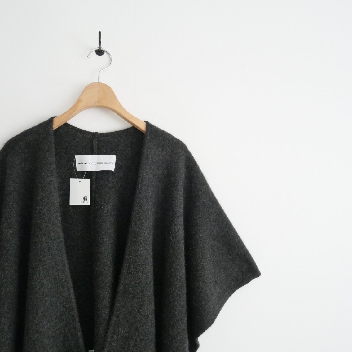 2021AW / walenode ウェルノード / wn21-11fw109 Tibetan yak ケープ 