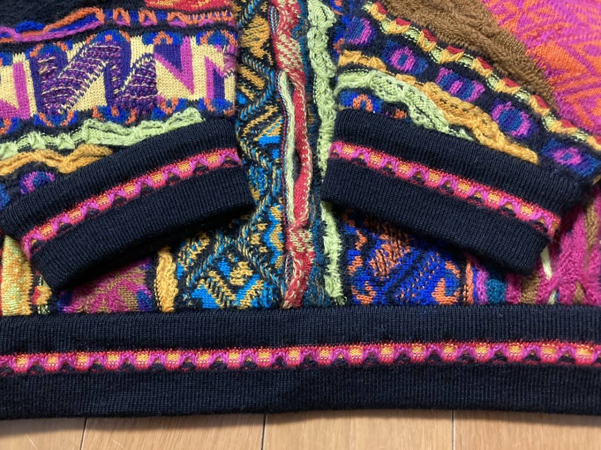 ☆美品 COOGI クージー ウール セーター M オーストラリア製 3Dニット 