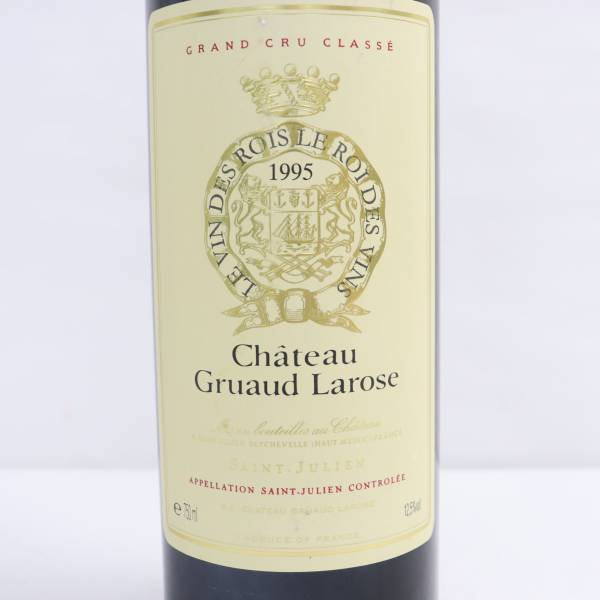 1円~CHATEAU GRUAUD LAROSE（シャトー グリュオ ラローズ）1995 12.5