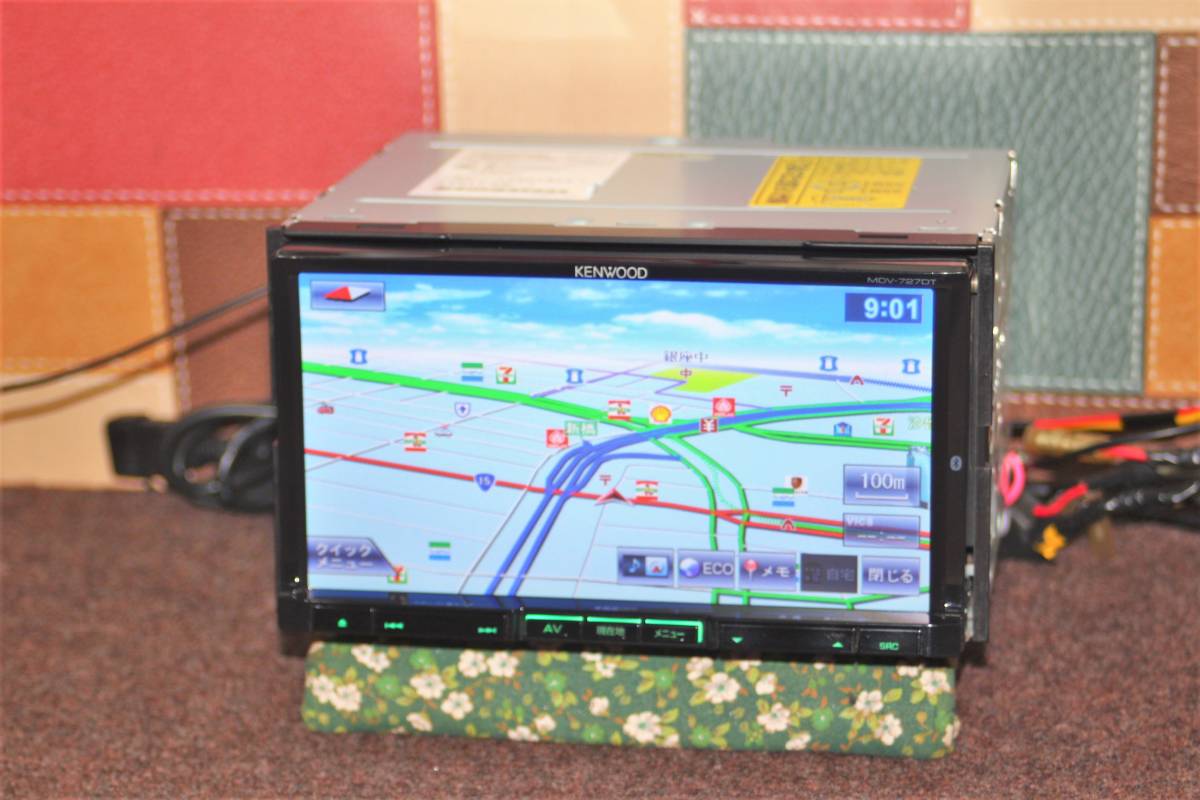 91 動作良好 Bluetooth KENWOOD MDV-727DTカーナビ 19 動作良好 MDV