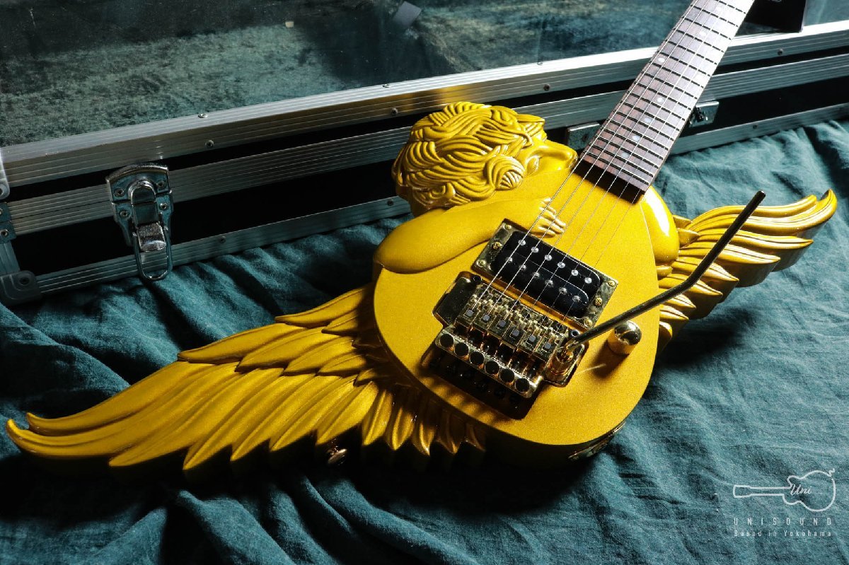 ESPエンジェリックゴールド THE ALFEE高見沢モデル 送料無料!!】ESP Angelic Gold (THE ALFEE 高見沢俊彦 MODEL) エレキ