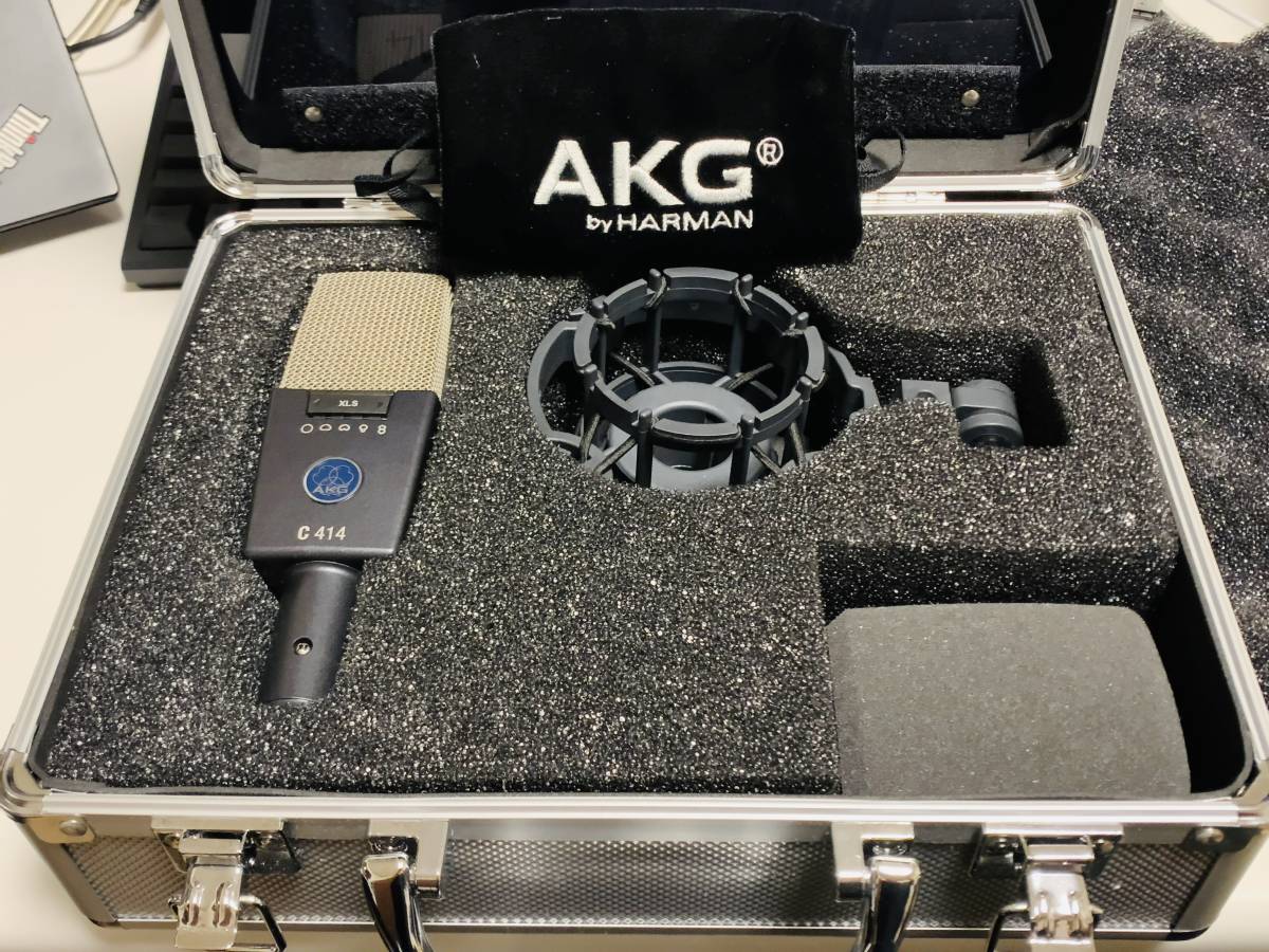 名機・美品】AKG C414 XLS コンデンサーマイク【使用僅か】 【公式通販】