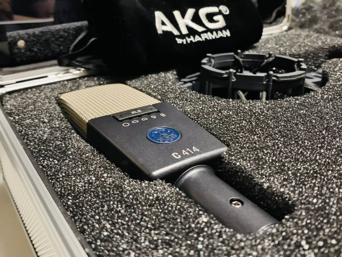 名機・美品】AKG C414 XLS コンデンサーマイク【使用僅か】 【公式通販】