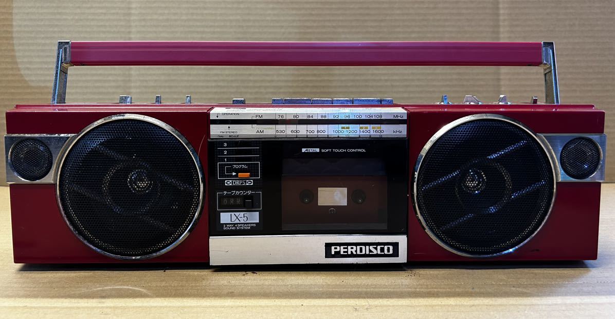 HITACHI 日立 PERDISCO パディスコ ラジカセ TRK-9050