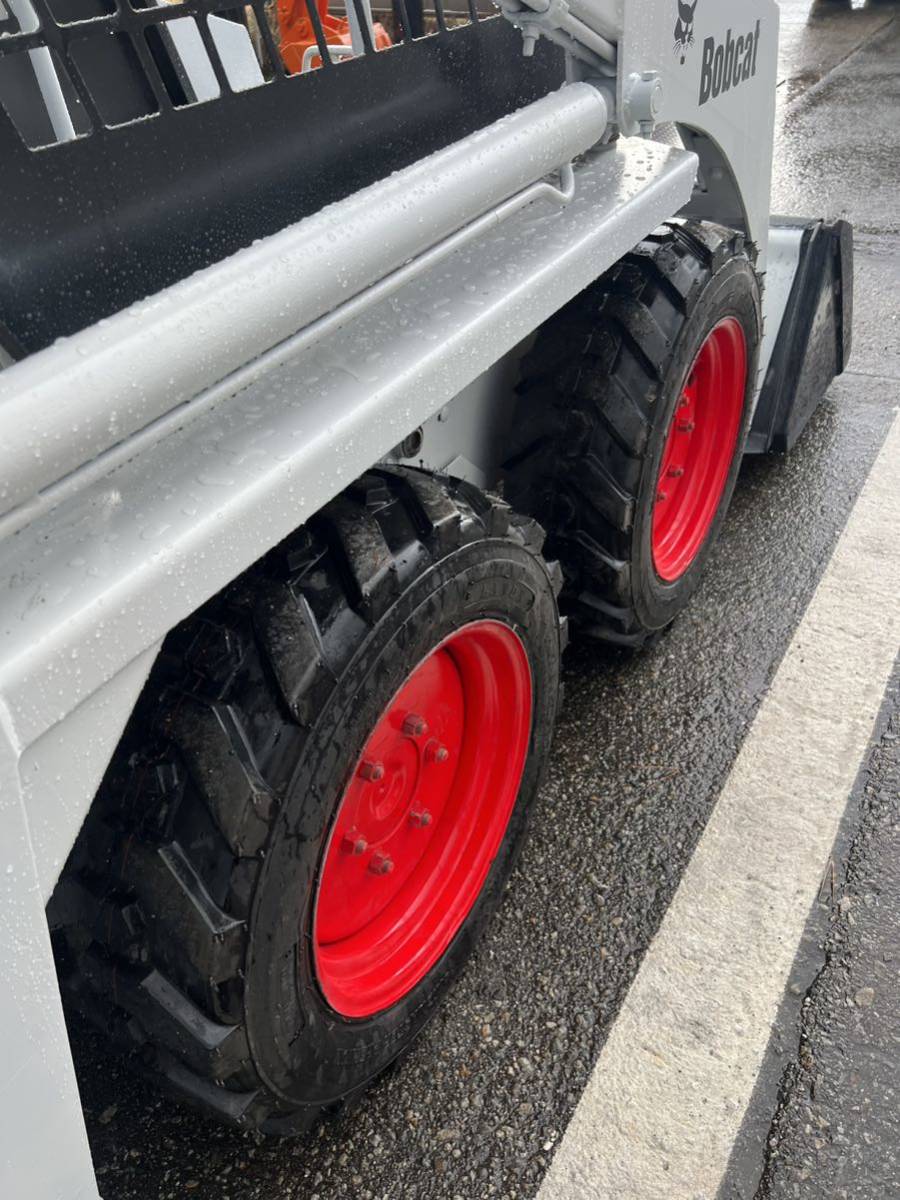 TCM　ボブキャット　643　 タイヤショベル タイヤ4本新品　除雪　除雪車　スキッドステアローダー 四駆　4WD　全国陸送可能 下取りOK　 熊本 現物確認可 ボブキャット タイヤショベル スキッドステアローダー