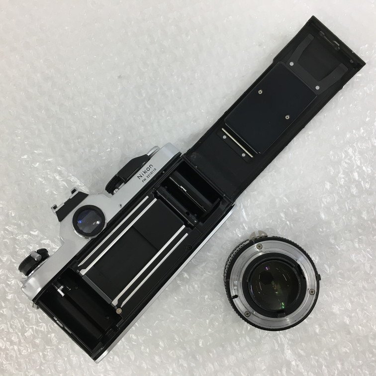 ALAD1022】ニコン Nikon FM + NIKKOR 50/1.4 一眼レフ フィルムカメラ
