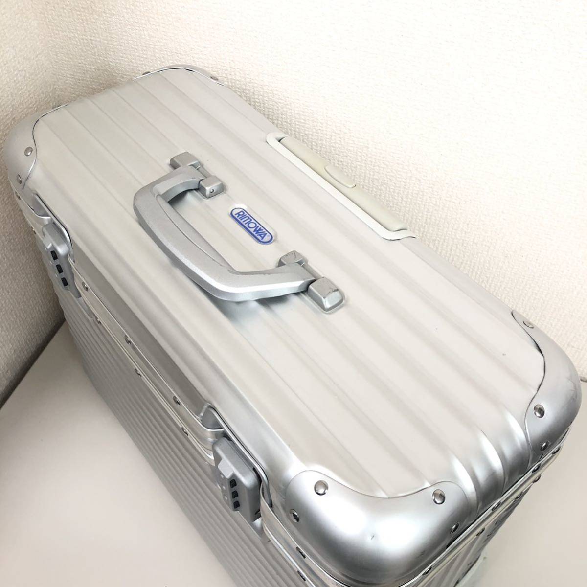 c) RIMOWA リモワ 2輪 TOPAS トパーズ PILOT パイロット トローリー