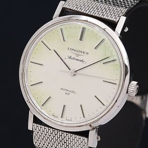 稼動品✨️LONGINES 腕時計 自動巻き アドミラル シルバー 稼動品✨️LONGINES 腕時計 自動巻き アドミラル シルバー ロンジン