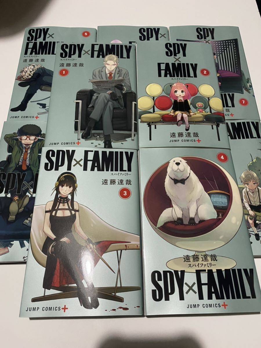 格安，限定SALE 1度読みました SPY&times;FAMILY1〜10巻 帯なし(漫画、コミック)｜売買されたオークション情報、yahooの商品情報をアーカイブ公開 - オークファン その他