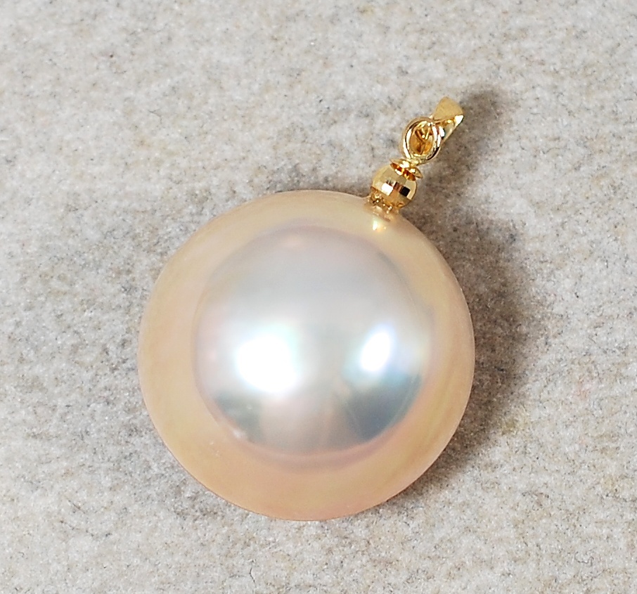 100%新品，格安 ￥100 K18大粒艶々照り良い マベパール18.055ct直径17.8㍉全長27.0㍉3.7㌘PT(その他)｜売買されたオークション情報、yahooの商品情報をアーカイブ公開 - オークファン その他