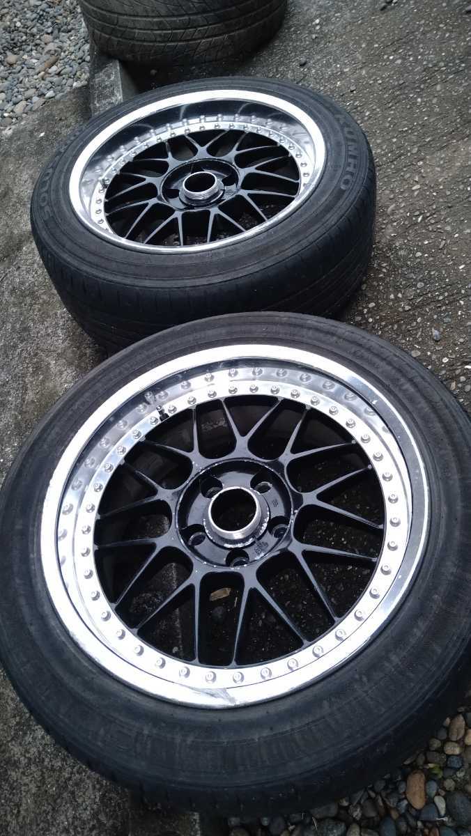 シュティッヒメッシュ MR2 17インチ 8J＋5 2本 当時物 希少