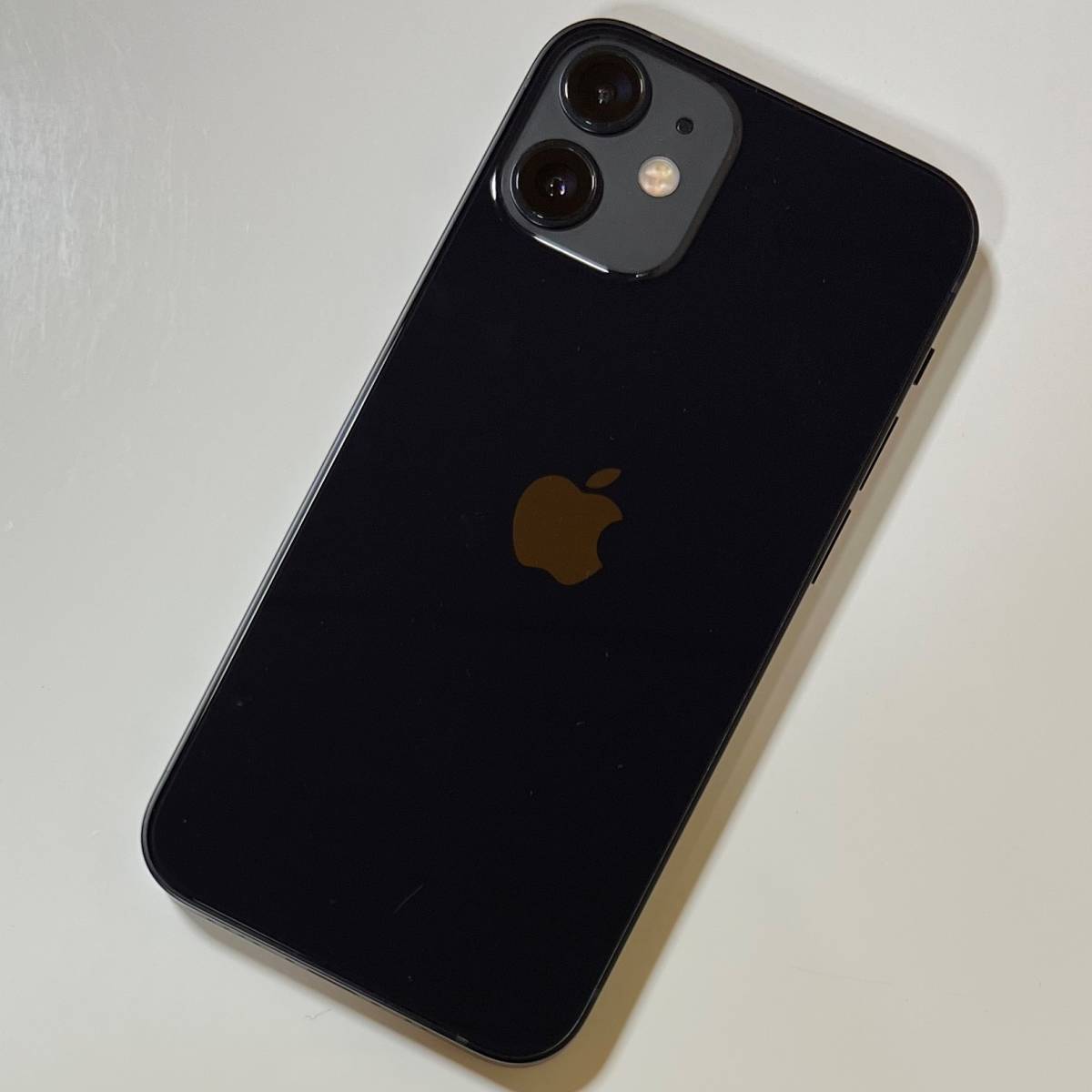 SIMフリー iPhone 12 mini ブラック 64GB 3H475J/A バッテリー最大容量 