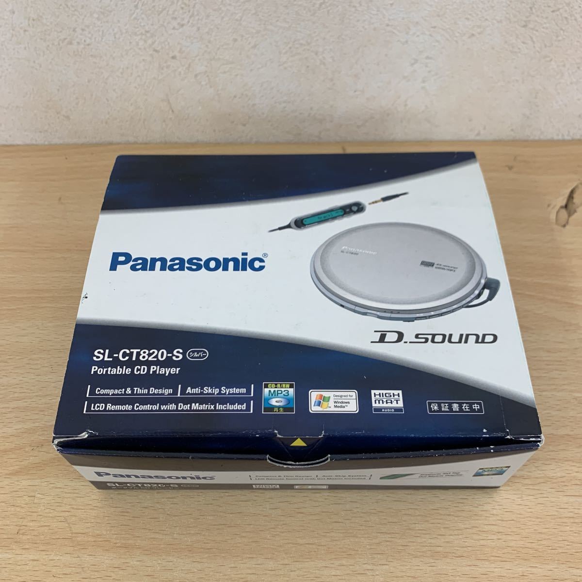 Panasonic ポータブルCDプレーヤー パナソニック SL-CT820 SL-CT820