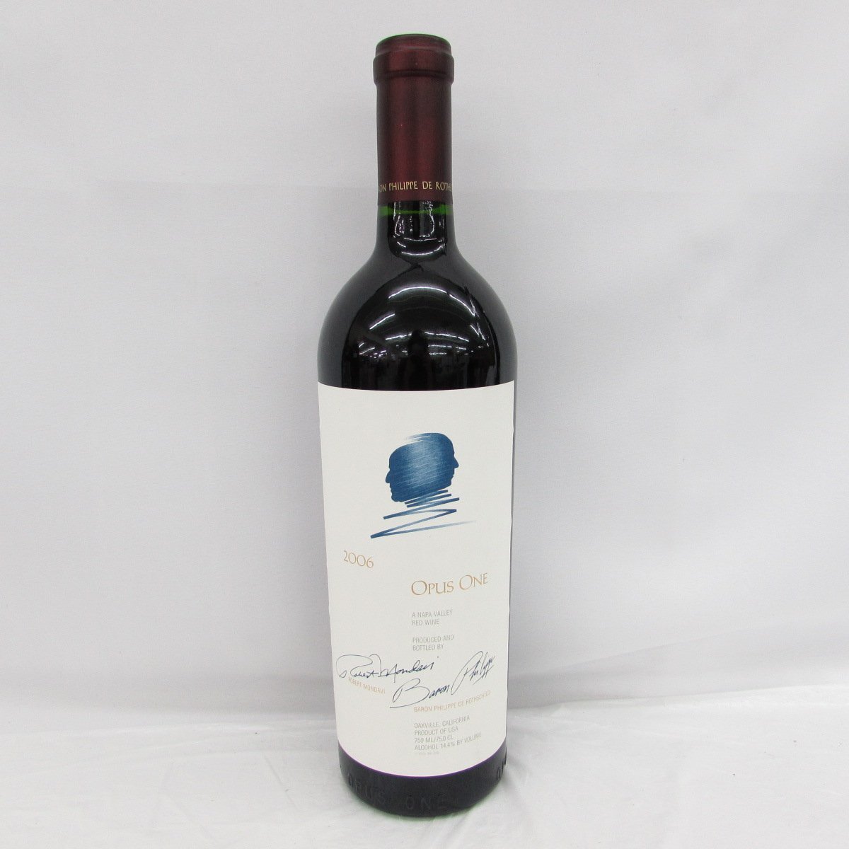 未開栓】OPUS ONE オーパスワン 2006 赤 ワイン 750ml 14.4％ 11159875