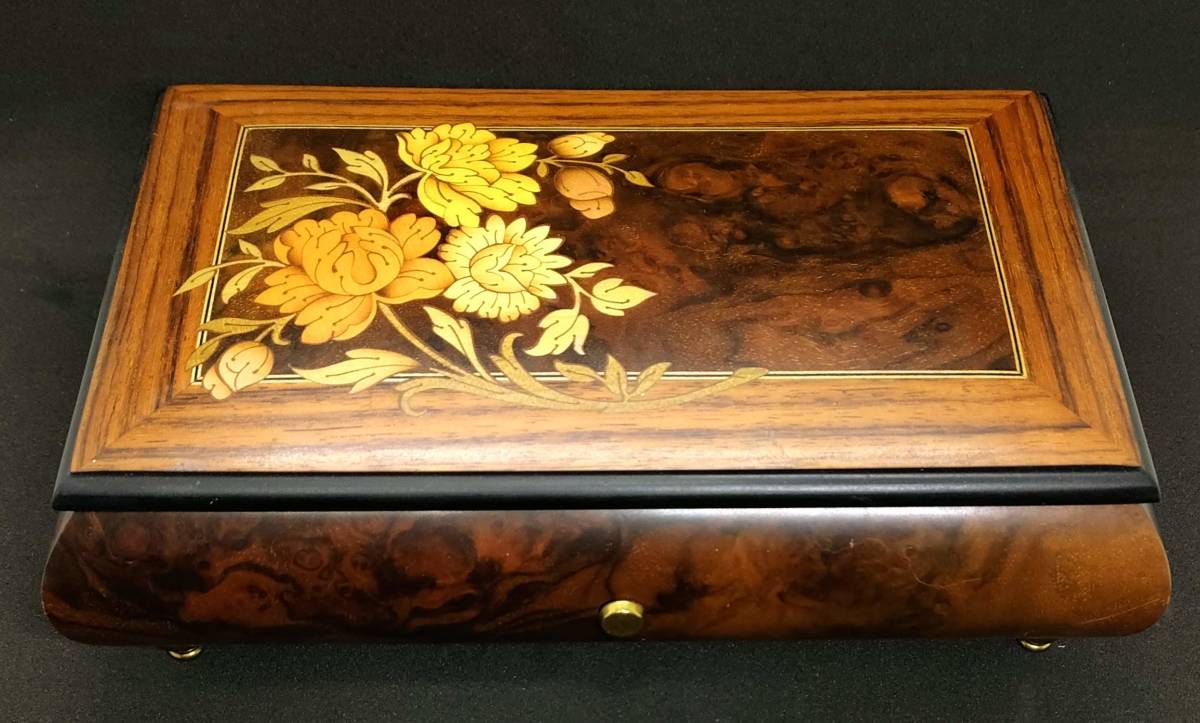 リュージュ オルゴール REUGE 最高級 u283 72弁 3曲 144弁 メカニカル 