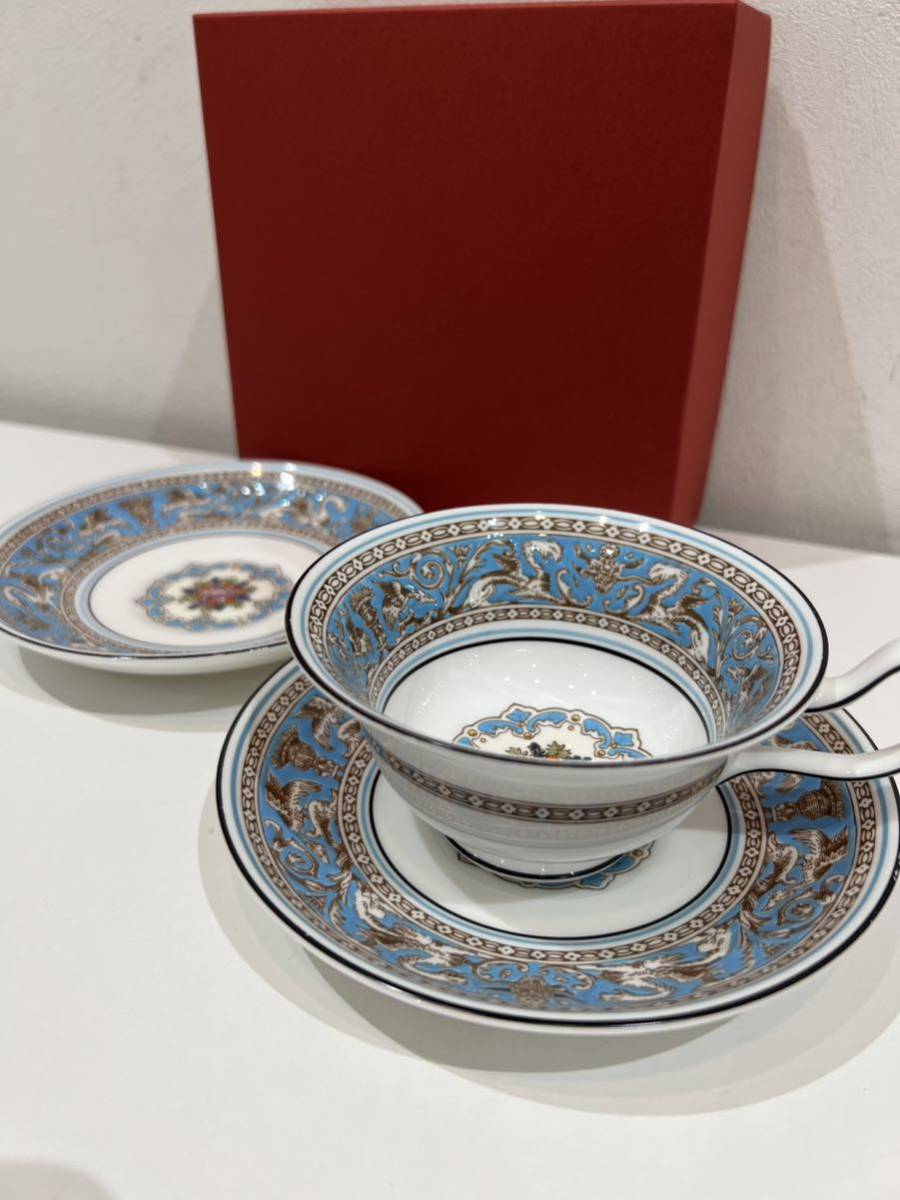 フロレンティーン ティーボウル＆ソーサー 6色セット|WEDGWOOD公式