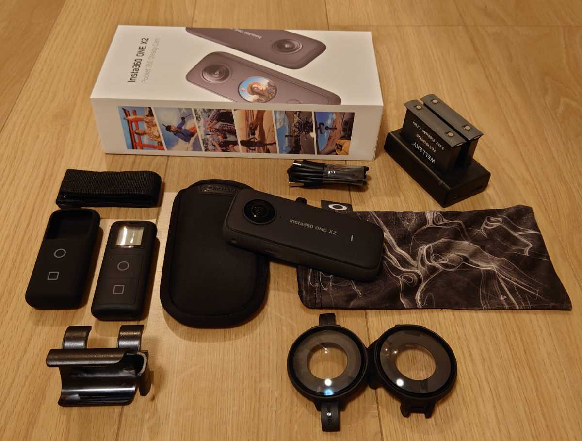 Insta360 ONE X2 本体 プレミアムレンズ保護フィルター GPS