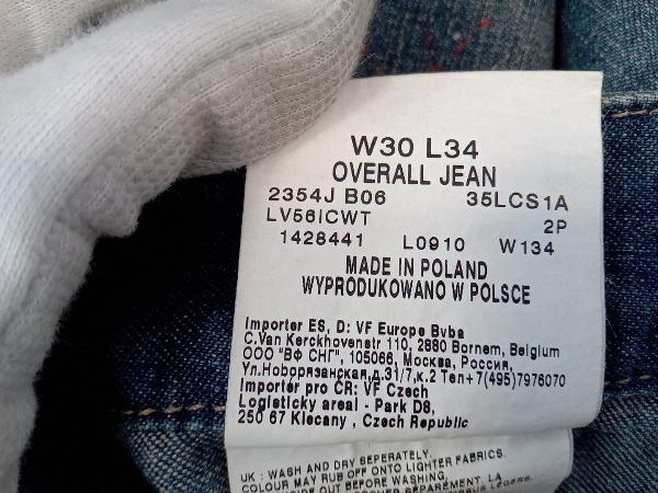 VIVIENNE WESTWOOD×Lee ビビアンウエストウッド×リー ペンキ柄 ジーンズ W30 L34 OVERALL JEAN ヴィヴィアンウエストウッド Westwood Vivienne 希少 ショートパンツ ヴィヴィアン・ウエストウッド×Leeのコラボレーションデニム