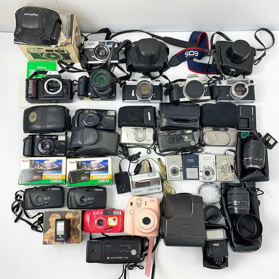 キャノン canon レンズ付 フィルムカメラ ジャンク品 N266