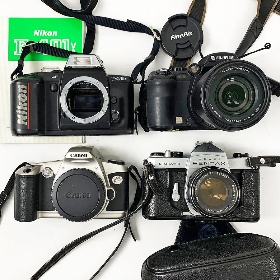 キャノン canon レンズ付 フィルムカメラ ジャンク品 N266