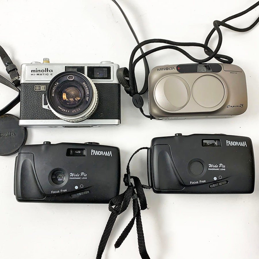 キャノン　canon　レンズ付　フィルムカメラ　ジャンク品　N266 キャノン canon レンズ付 フィルムカメラ ジャンク品 N266