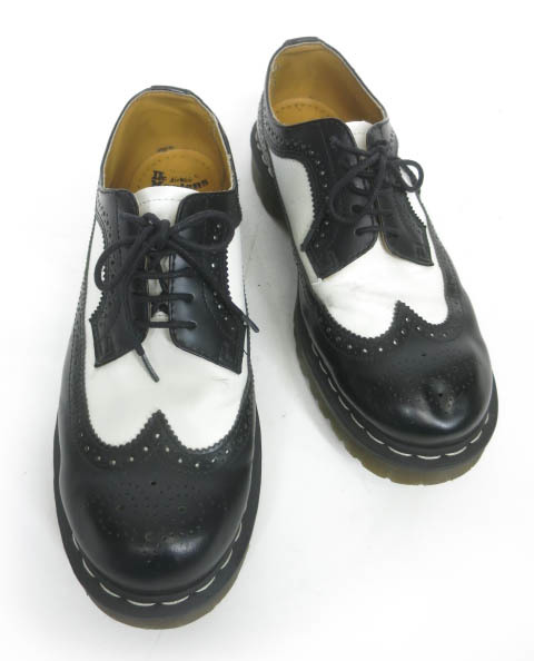 Dr.Martens バイカラー ウィングチップ レザーシューズ / UK10 ドクターマーチン [B51206]