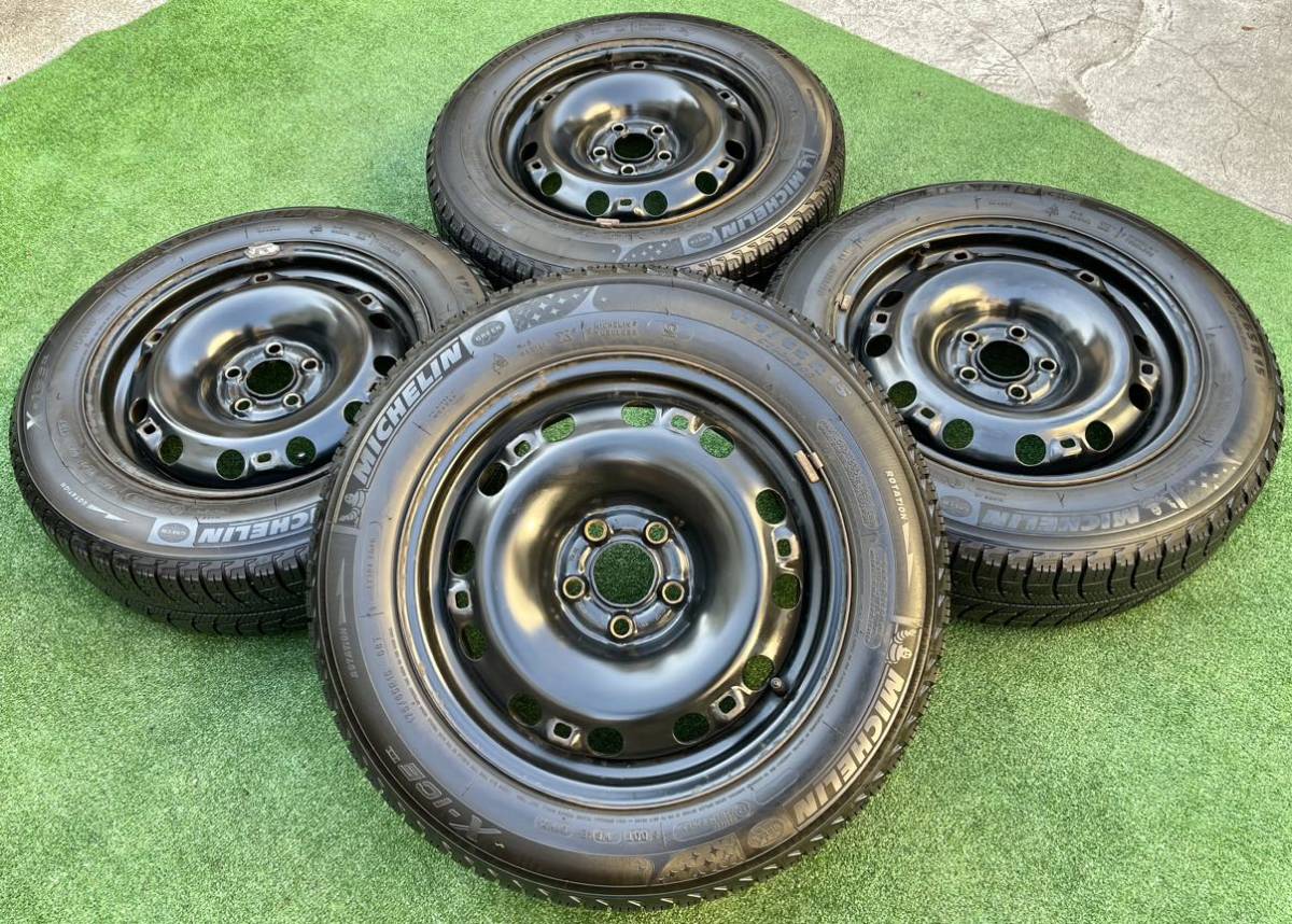 フォルクスワーゲン VW ポロ 純正 15インチ スチールホイール 