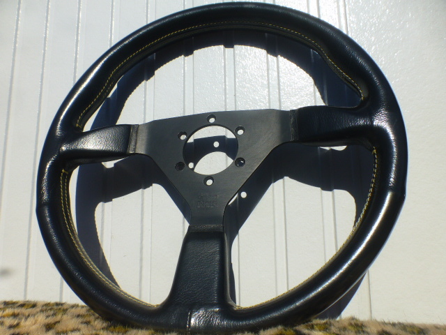 当時物 TEAM 五次元 N1R レザー ステアリング 5ZIGEN R32 R33 GT-R AE86 レビン トレノ A60 A70 ...