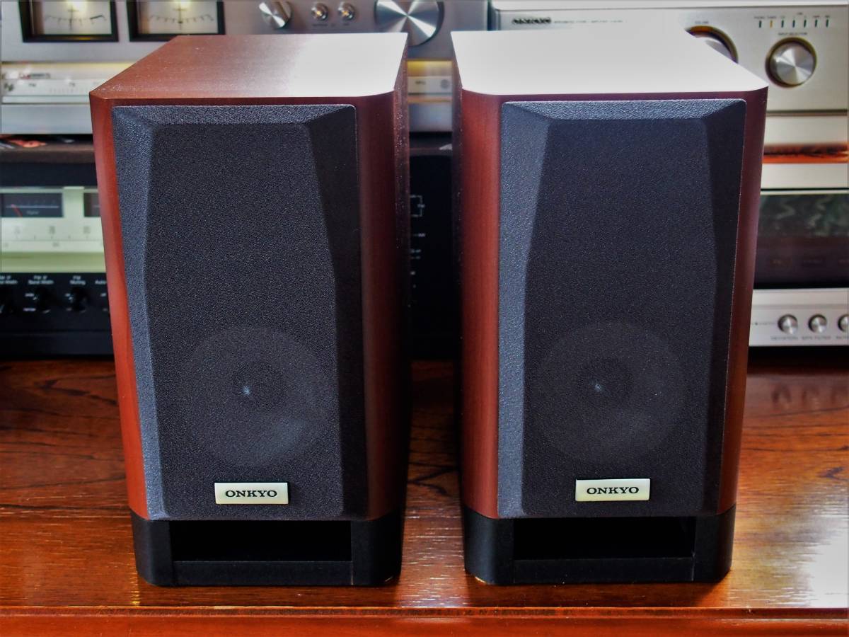 極美・清潔！！ONKYO 高性能D-55EX 2ウェイ・スピーカーシステム