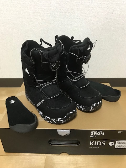 BURTON バートン Kids' Grom BOA Snowboard Boots 15089102001