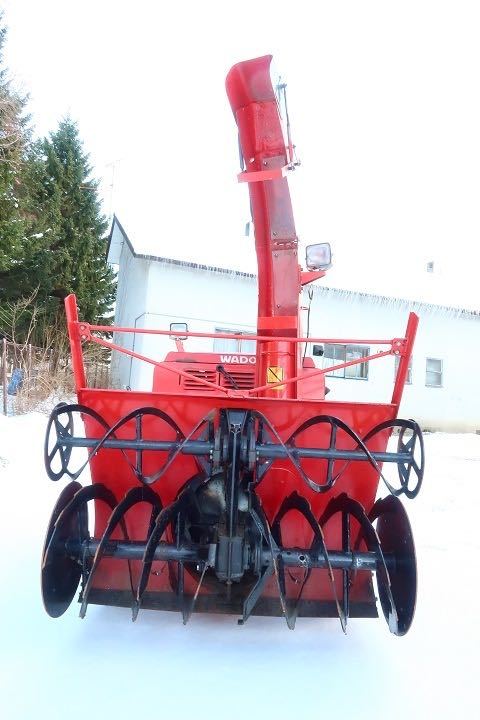 ワドー SS13W 13馬力 ディーゼル 除雪機 3気筒 600cc 中古 直接引取可 