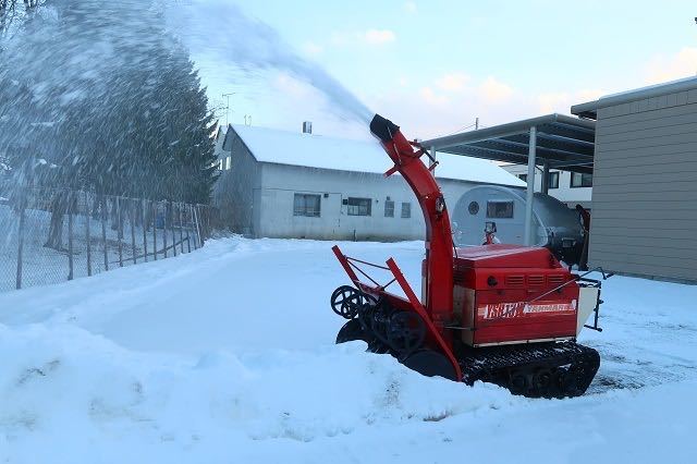 ワドー SS13W 13馬力 ディーゼル 除雪機 3気筒 600cc 中古 直接引取可 