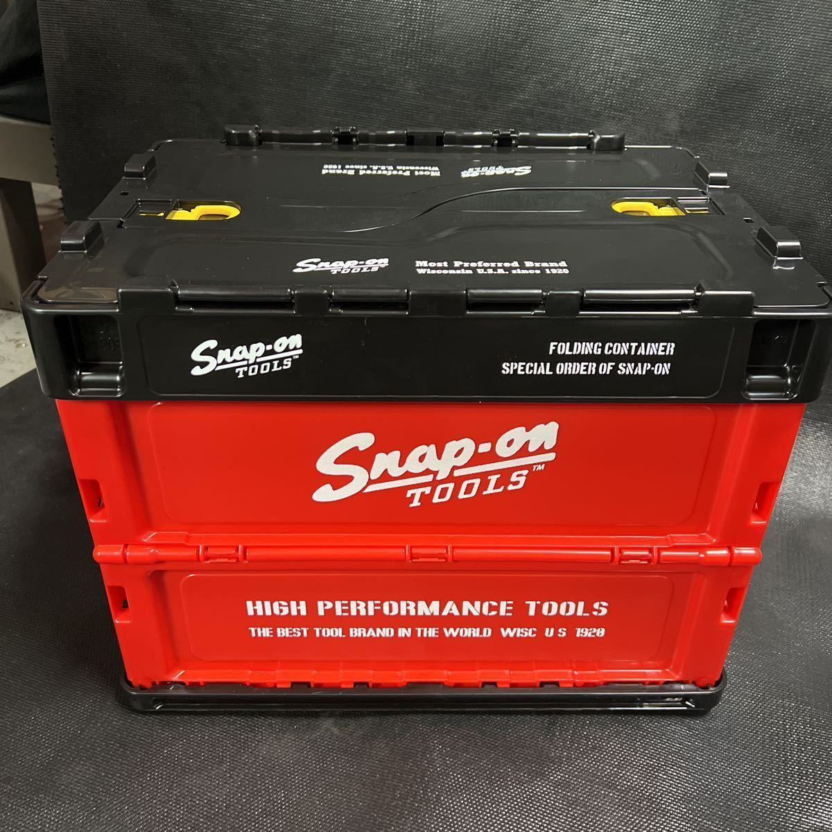 ☆snap-on スナップオン折りたたみコンテナ 折りたたみコンテナ 収納