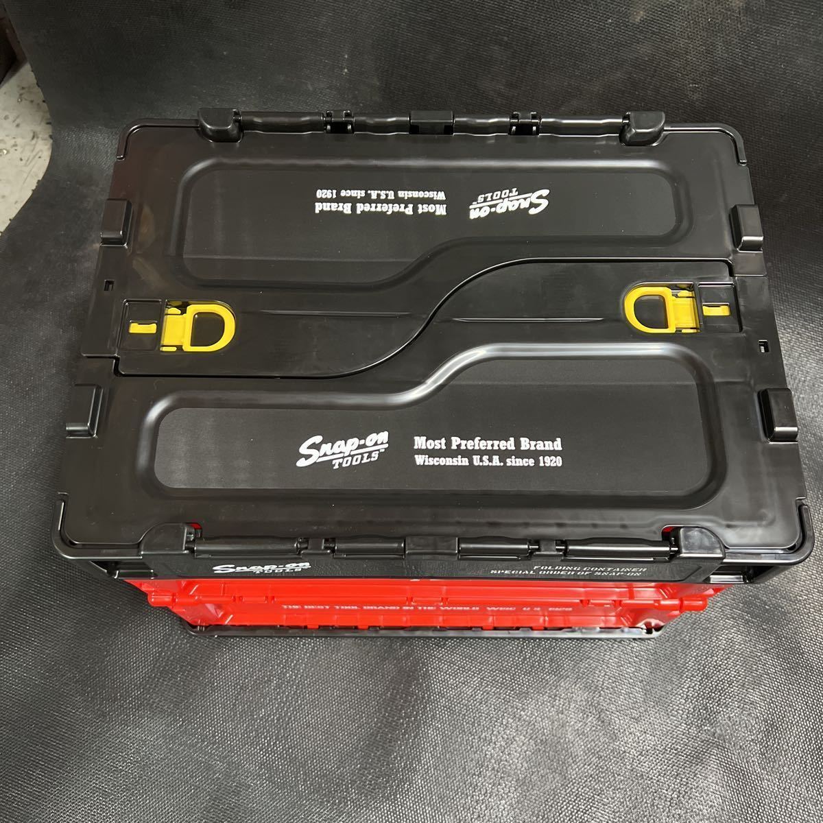 ☆snap-on スナップオン折りたたみコンテナ 折りたたみコンテナ 収納