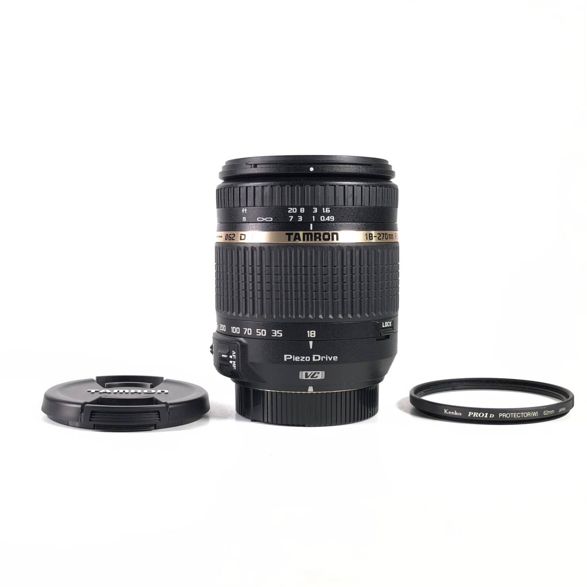 美品 TAMRON 18-270mm F3.5-6.3 Di II VC PZD タムロン ニコン F