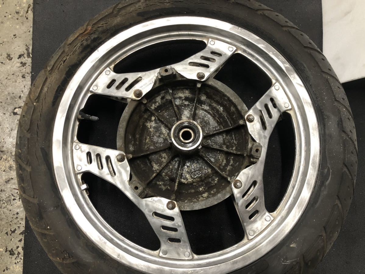 cbr400f リアホイール 希少 国内 CBX400F リアホイール NC07 cbr400f beet フレーム 外装