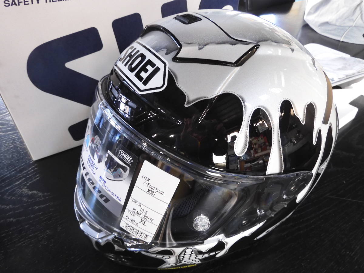 SHOEI X-Fourteen MORI TC-5 ショウエイ 森且行レプリカ XLサイズ 
