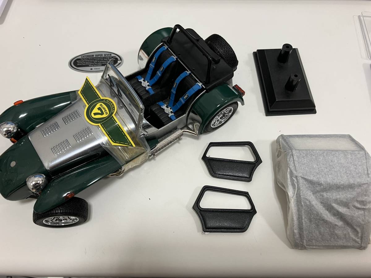 7218【レトロ】 ヴィンテージ KYOSHO 京商 1/18 CATERHAM SUPER SEVEN