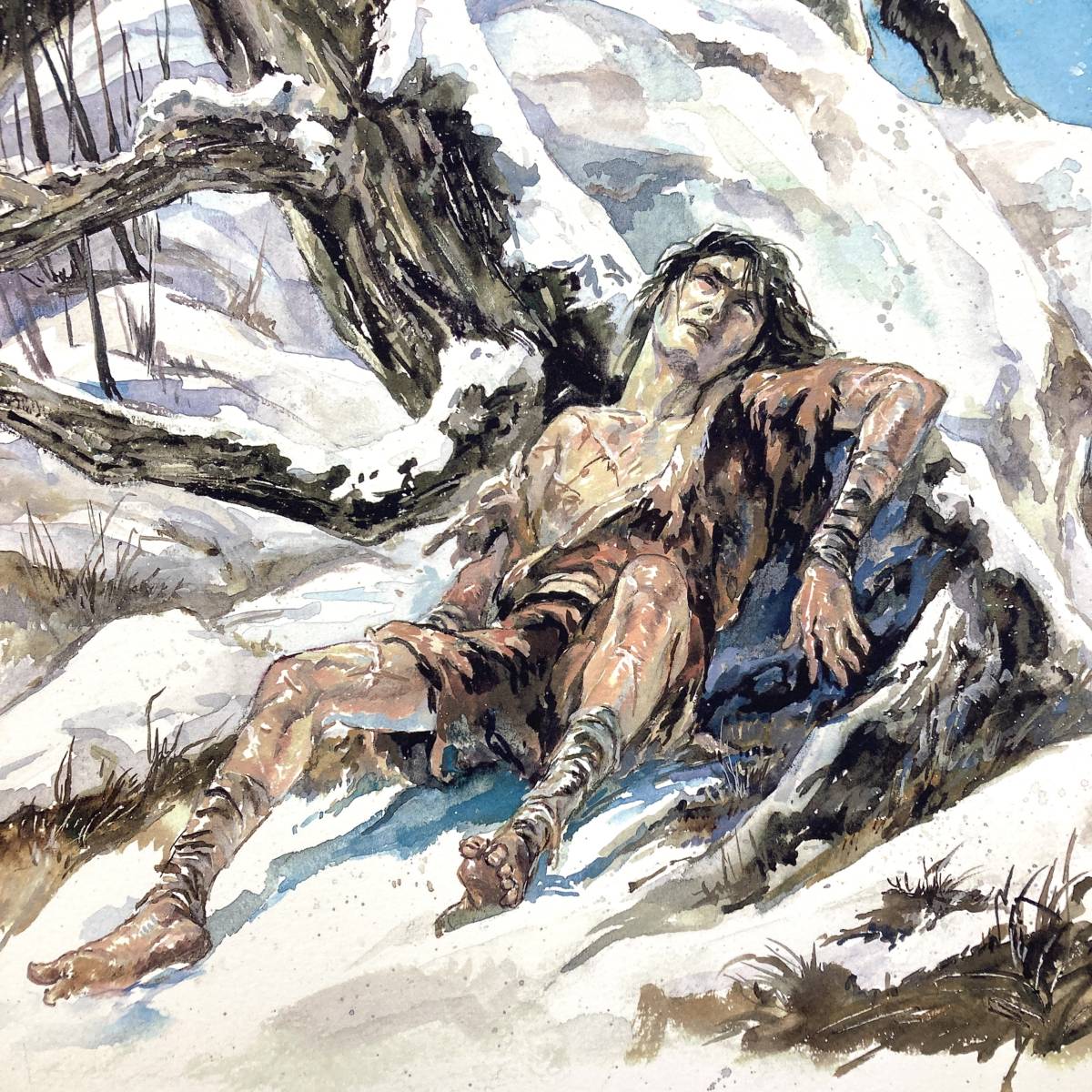 複製原画 白土三平 岡本鉄二画 カムイ外伝 限定エディション 9/300