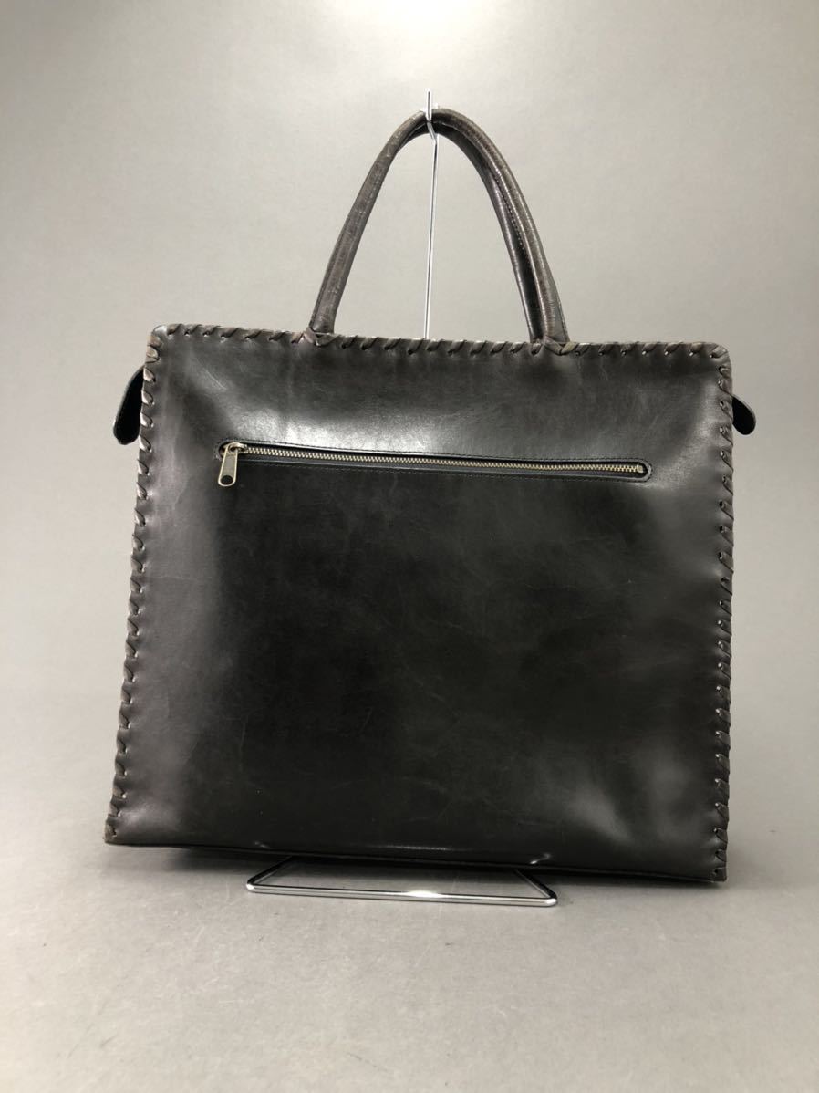 Hl13【限定品】AOYAMA IBIZA イビザ レザー トートバッグ 大容量＊ 縁 