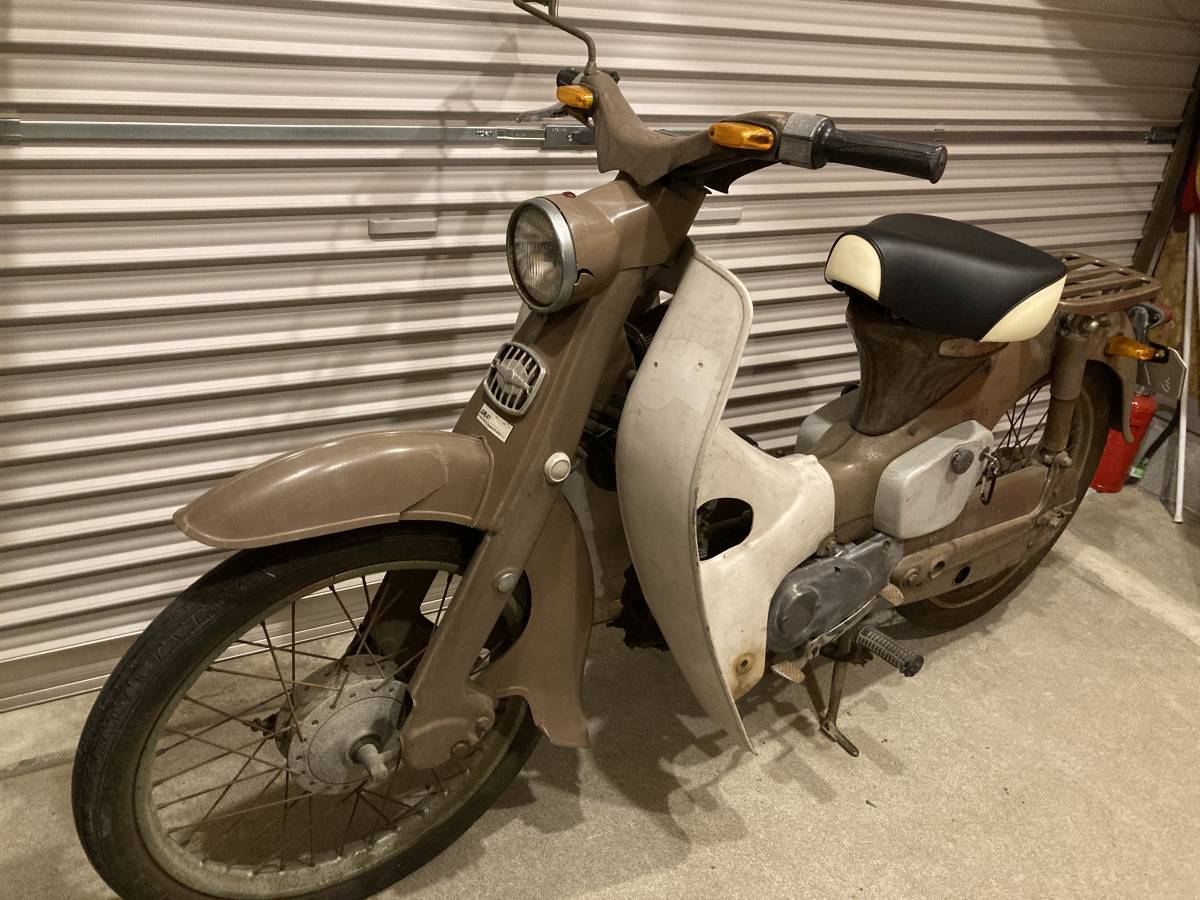 ホンダ C100 カブ スーパーカブ 現状 Yahoo!オークション - HONDA