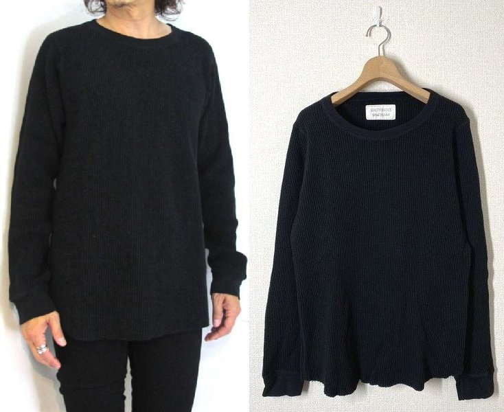 定価1.3万円】WACKO MARIA × MINEDENIM 長袖サーマルカットソー S 