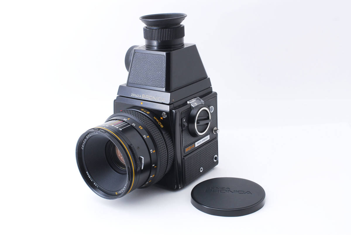 BRONICA ZENZA ゼンザブロニカ SQ-Ai SQ-A 80mm SQ ZENZANON-S 中古 
