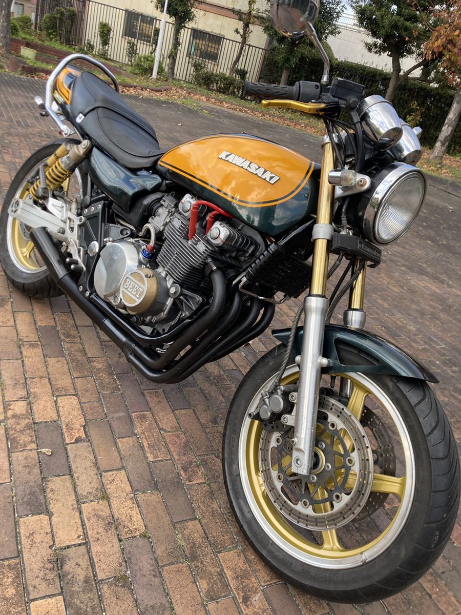ゼファー400 10年以上室内保管 出品の為バイク屋整備☆ FX CBX XJR GS 