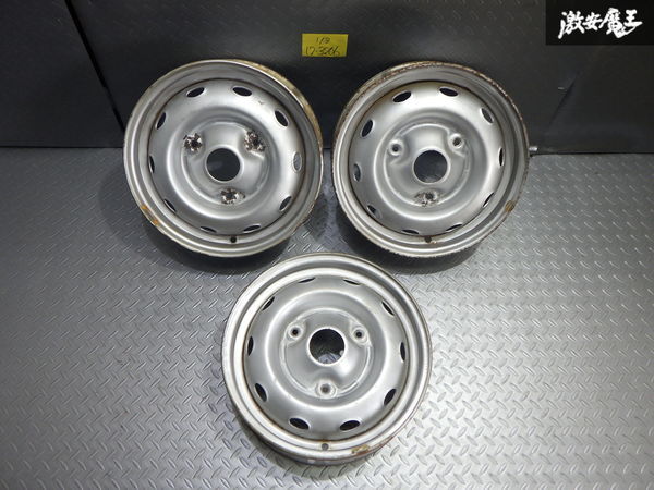【格安，2025】 ルノー 純正 13インチ 4J +30 PCD160 3H 3穴 ハブ径約60mm スチール ホイール 鉄チン 3本 即納(13インチ)｜売買されたオークション情報、yahooの商品情報をアーカイブ公開 - オークファン その他