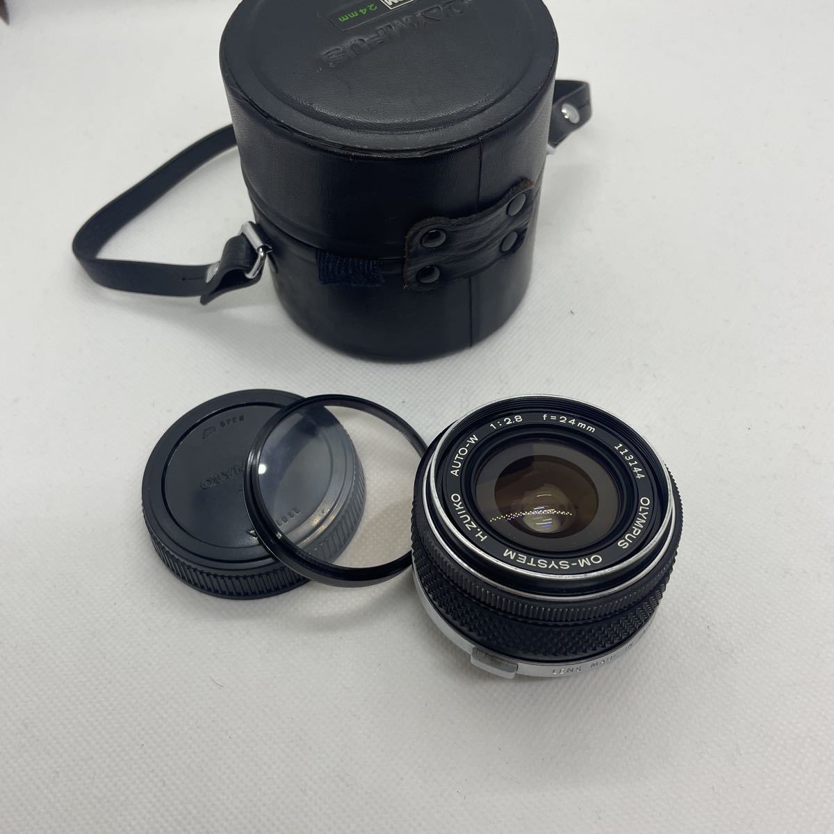 SALE，限定セール OLYMPUS OM-SYSTEM H.ZUIKO AUTO-W F2.8 24mm レンズケース付き(オリンパス)｜売買されたオークション情報、yahooの商品情報をアーカイブ公開 - オークファン オリンパス