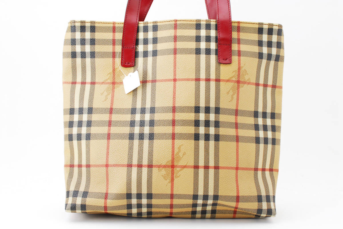 1円スタート】BURBERRY バーバリー ノバチェック ノヴァチェック 