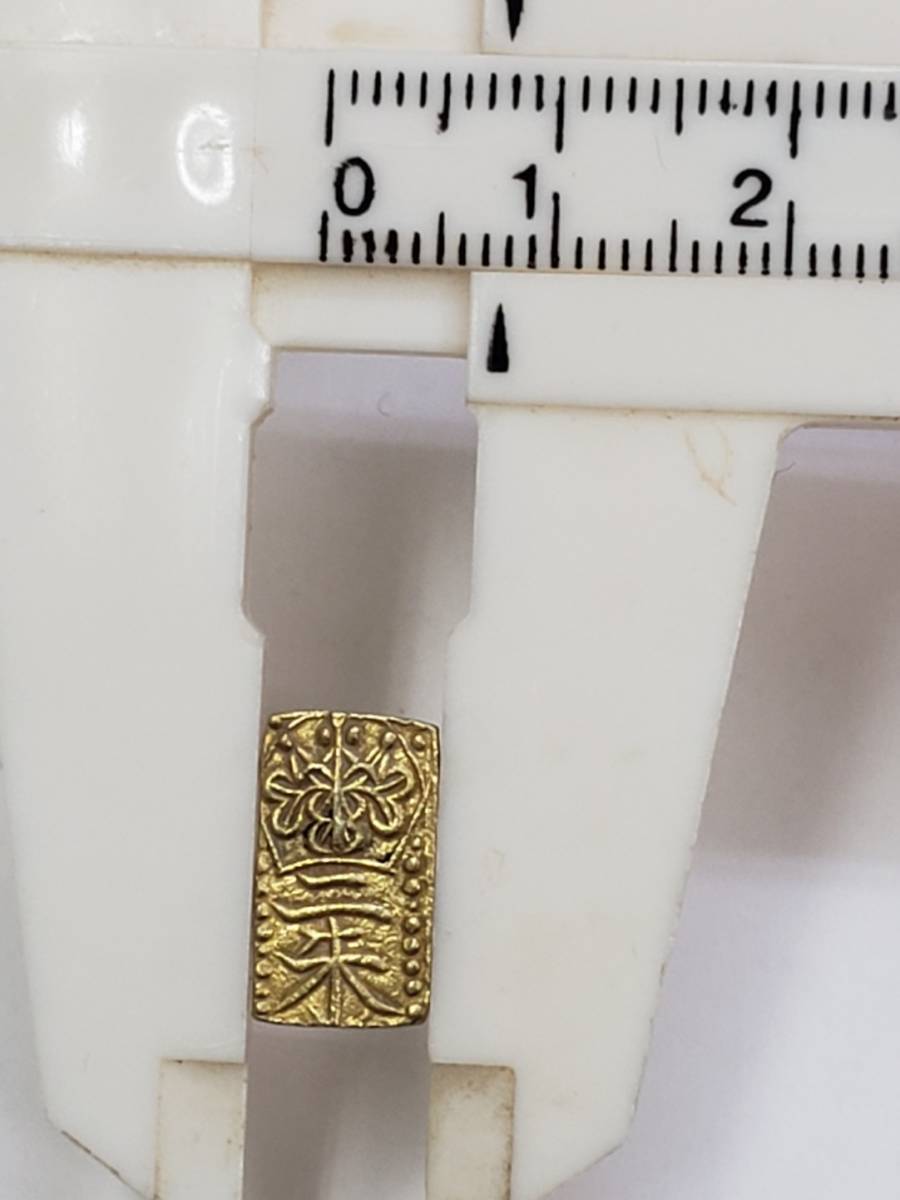 天保二朱金 天保二朱判金 古銭 Yahoo!オークション 江戸時代 1.61g -