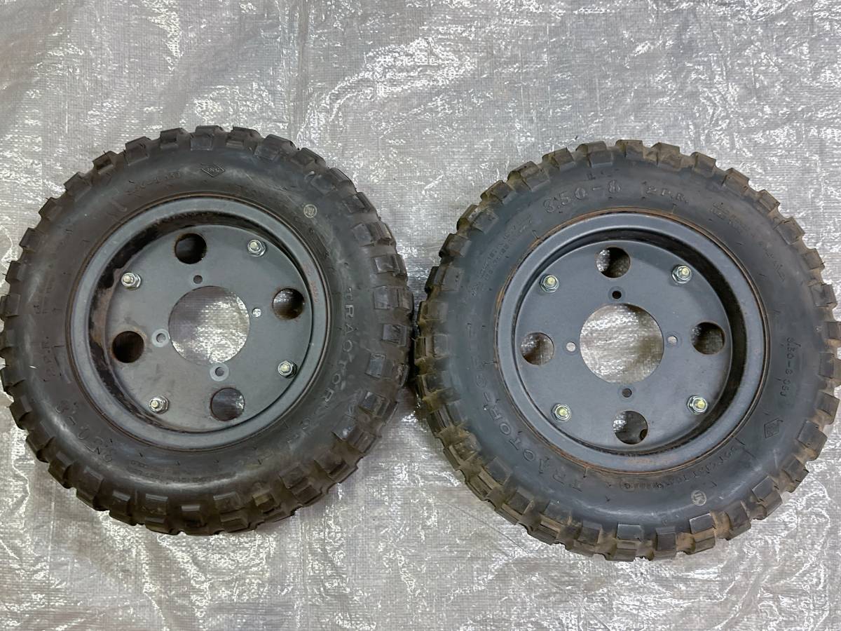 ホンダ 純正 モンキー ホイール 前後 (検 Z50J AB27 12V 6V ゴリラ